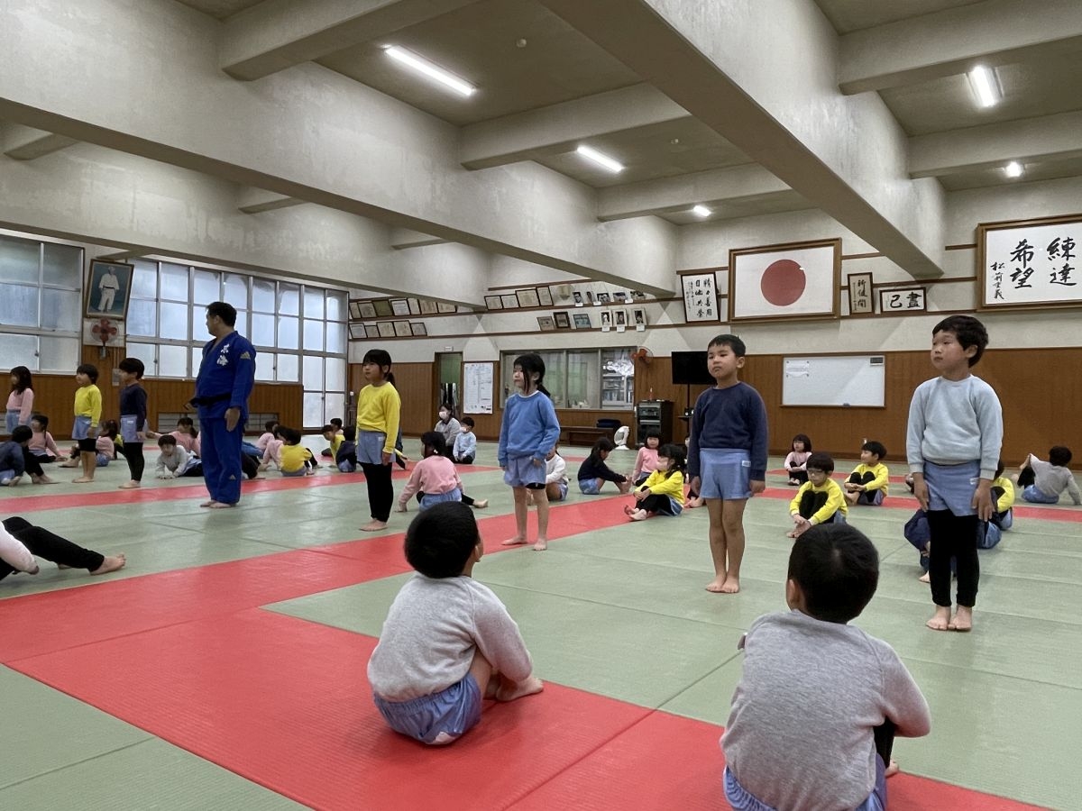 (年長)体操教室最終日は【柔道教室】でした!