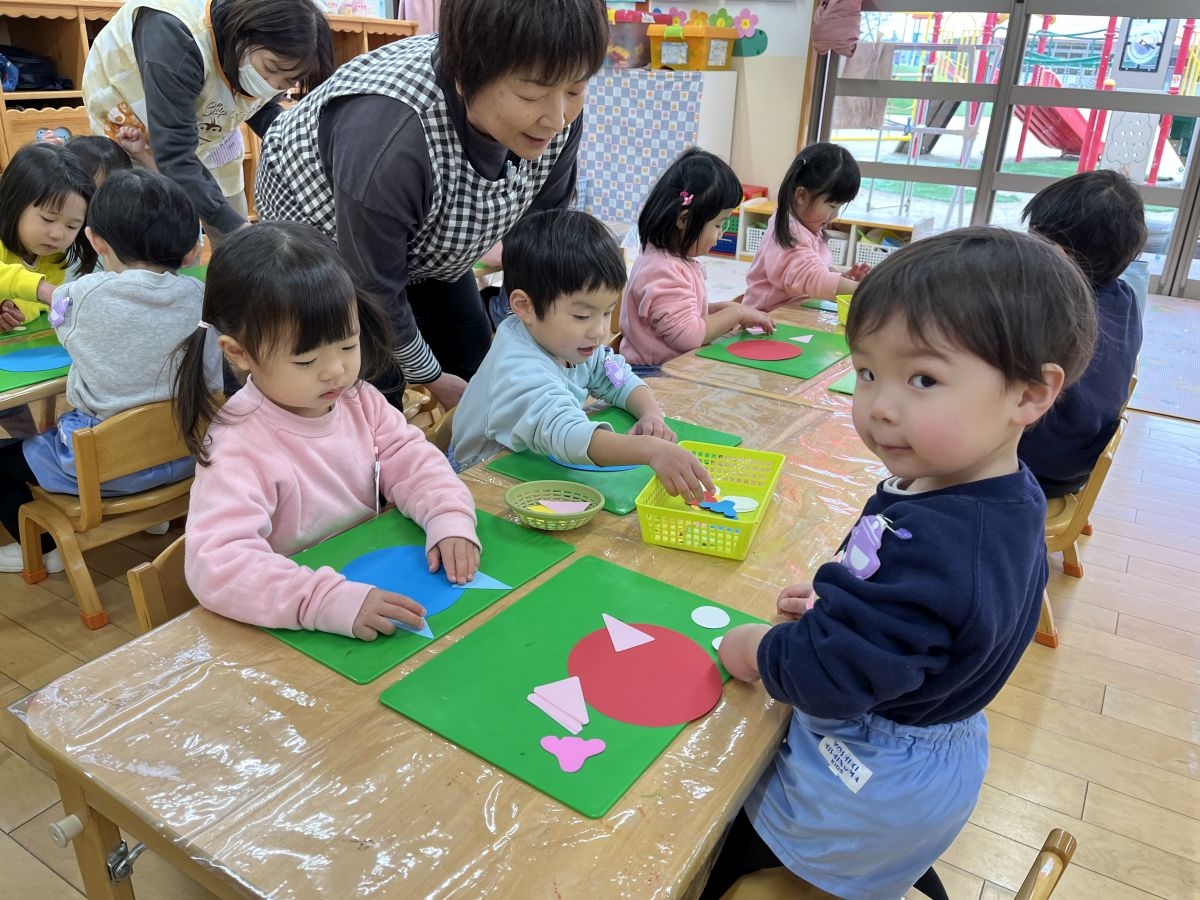 あひるぐみ「鬼のお面を作ろう!」