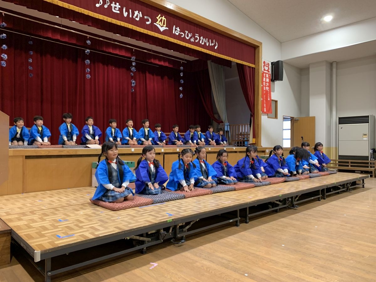 (生活発表会)5歳児(年長)合奏やショータイムと盛りだくさん・・