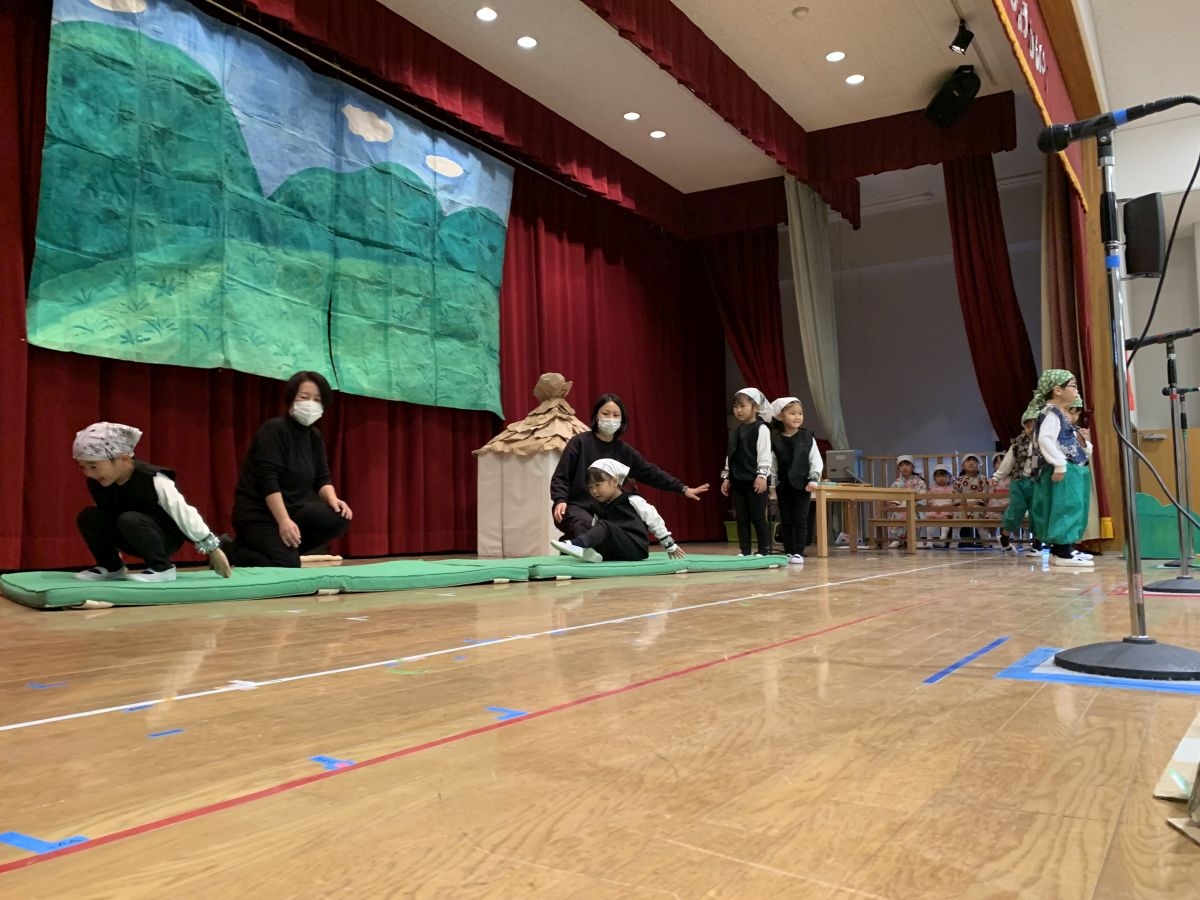 (生活発表会)4歳児 年中さんは劇に挑戦です!