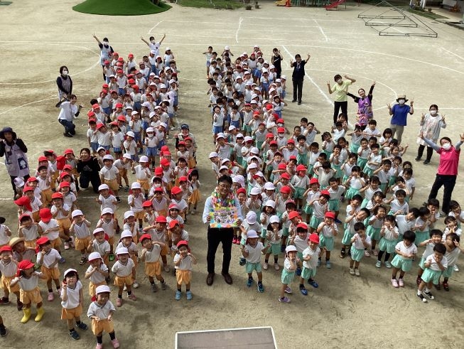 たくさんの【ありがとう!】(幼稚園トイレ工事にはたくさんのパワーが!)