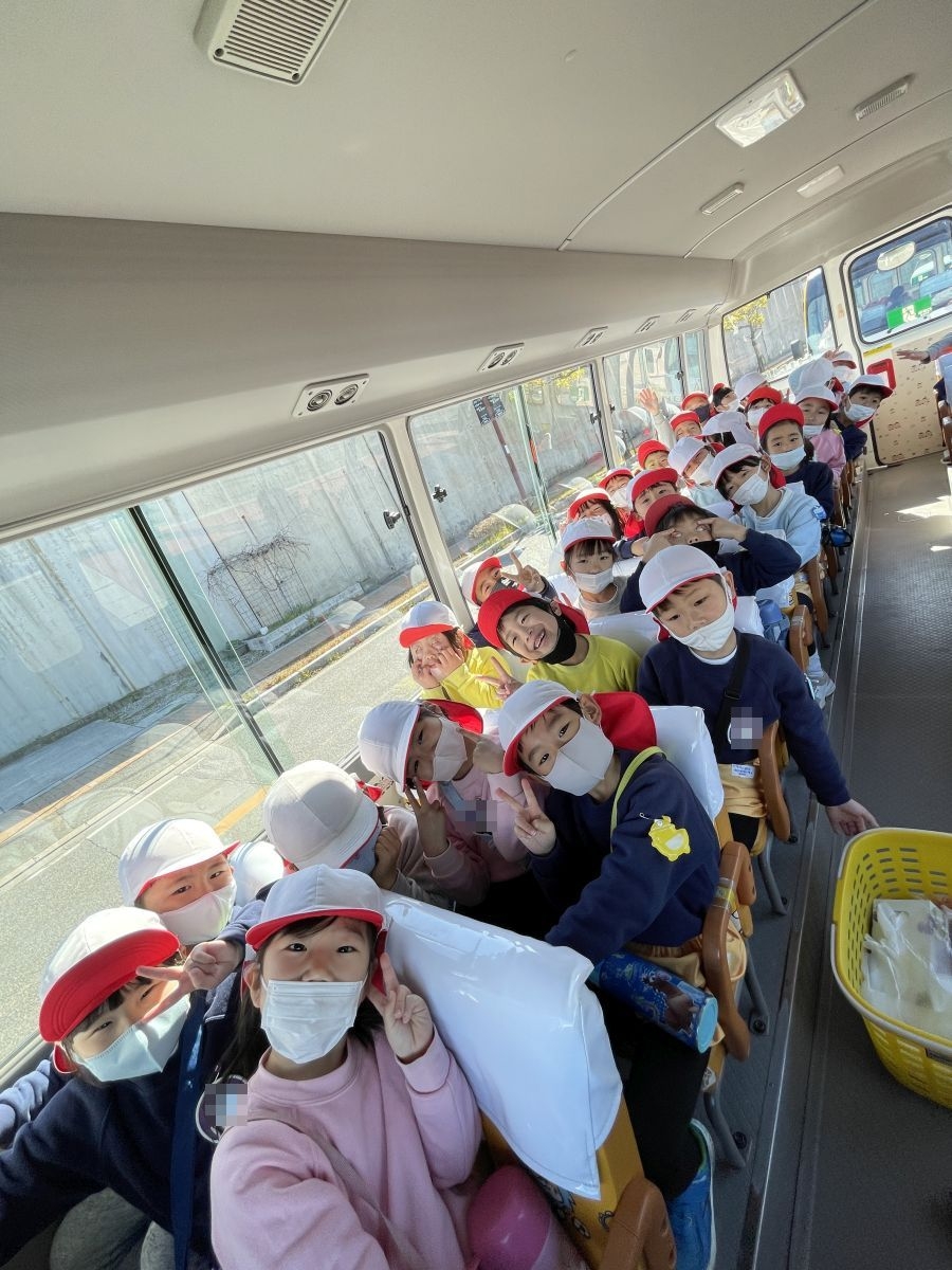 (年長)お別れ遠足です!最高です!
