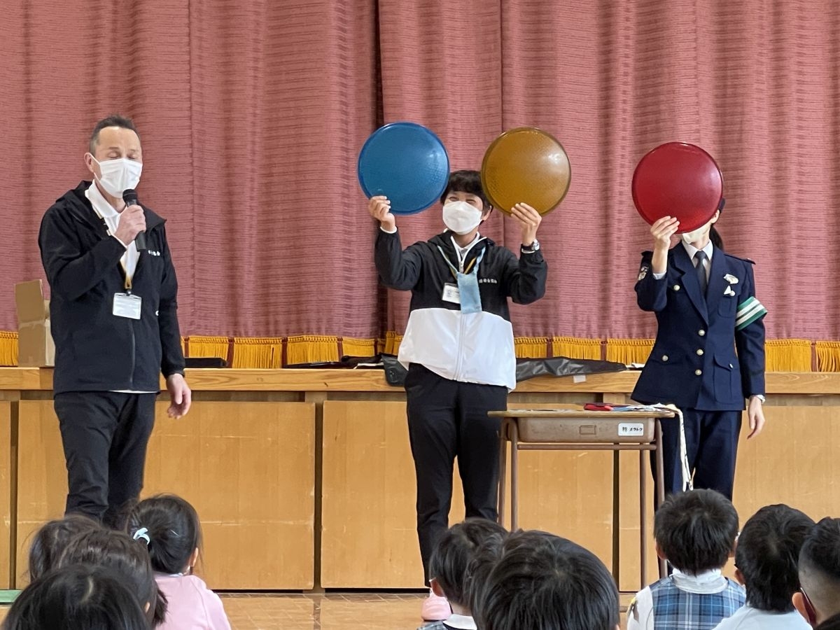 (年長)交通安全教室に参加しました!