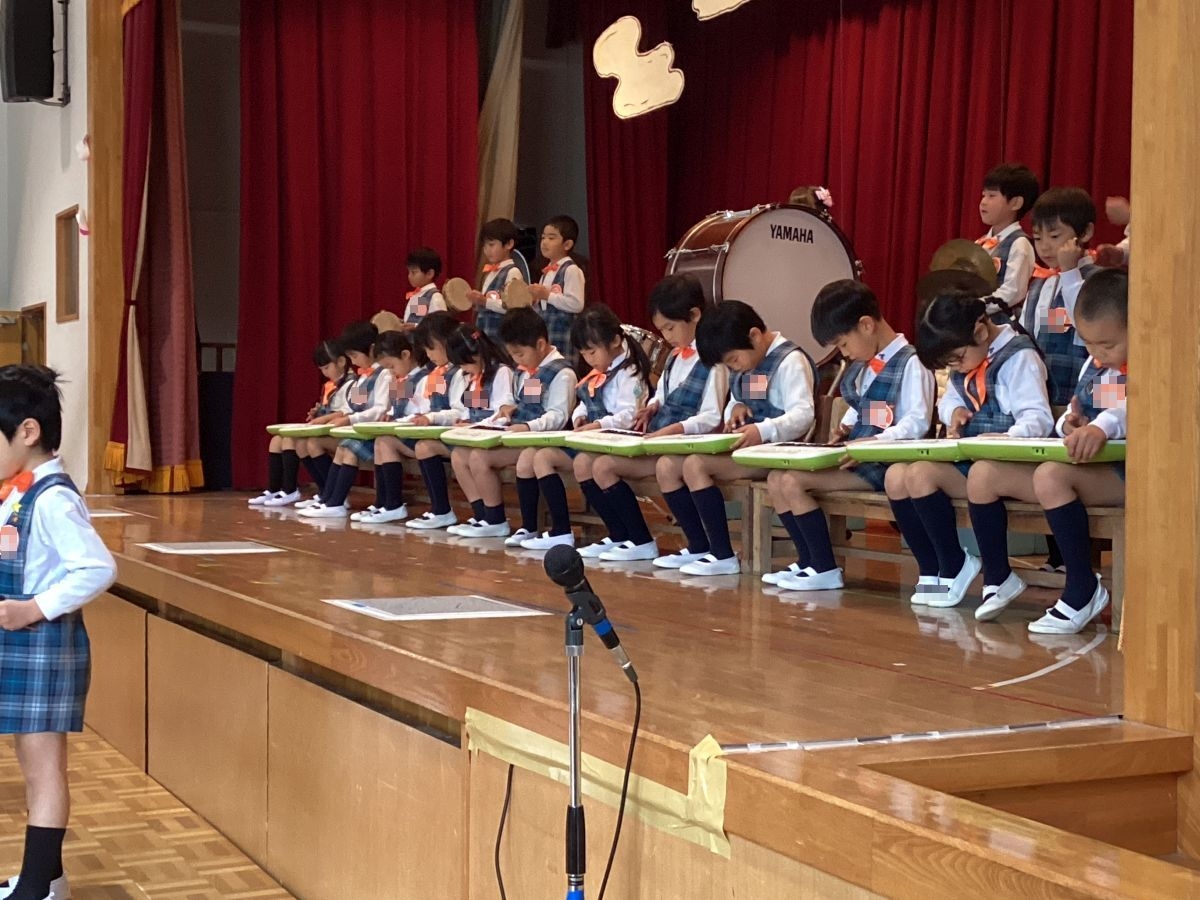 (生活発表会1日目!)