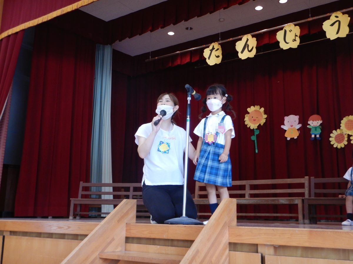【誕生会】7月生まれさん!おめでとう!!