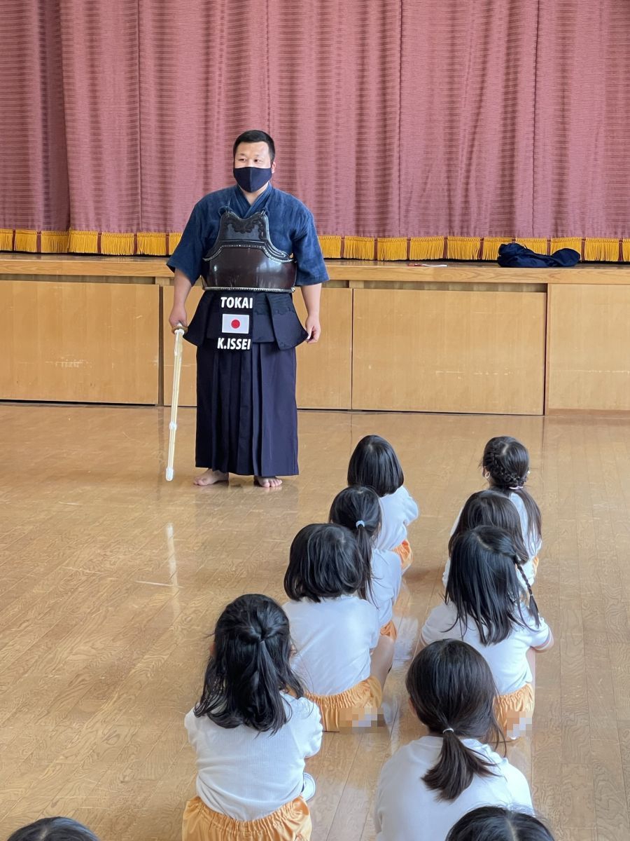 (年長)体操教室(礼儀作法)始まりました!