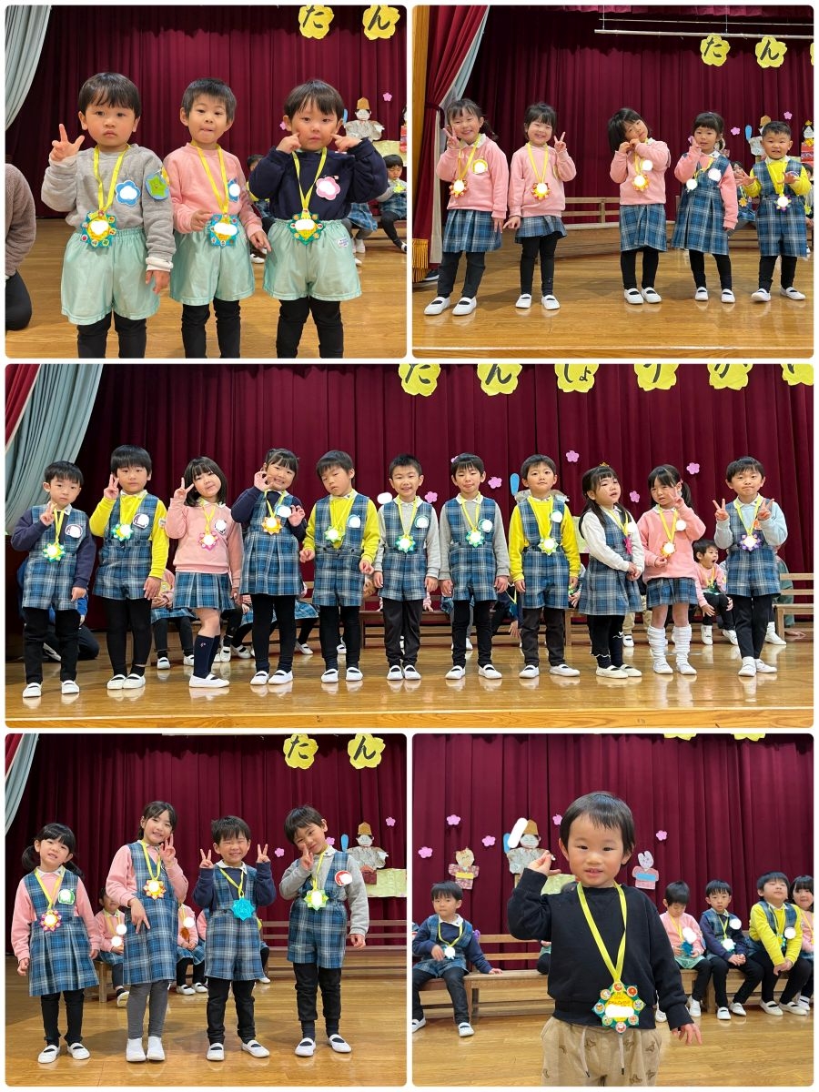 3月生まれさん!!『おたんじょうびおめでとう!』