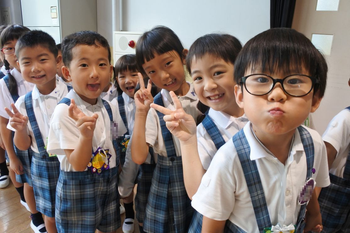 8月うまれさん!夏休みだったけど「おめでとう!いっぱいあげる!」