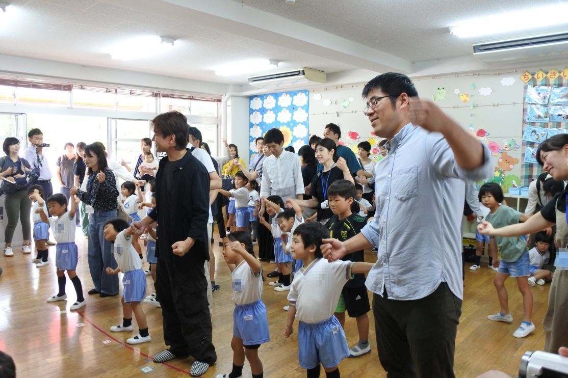 家族参観でした!幼稚園ってたのしいでしょう!