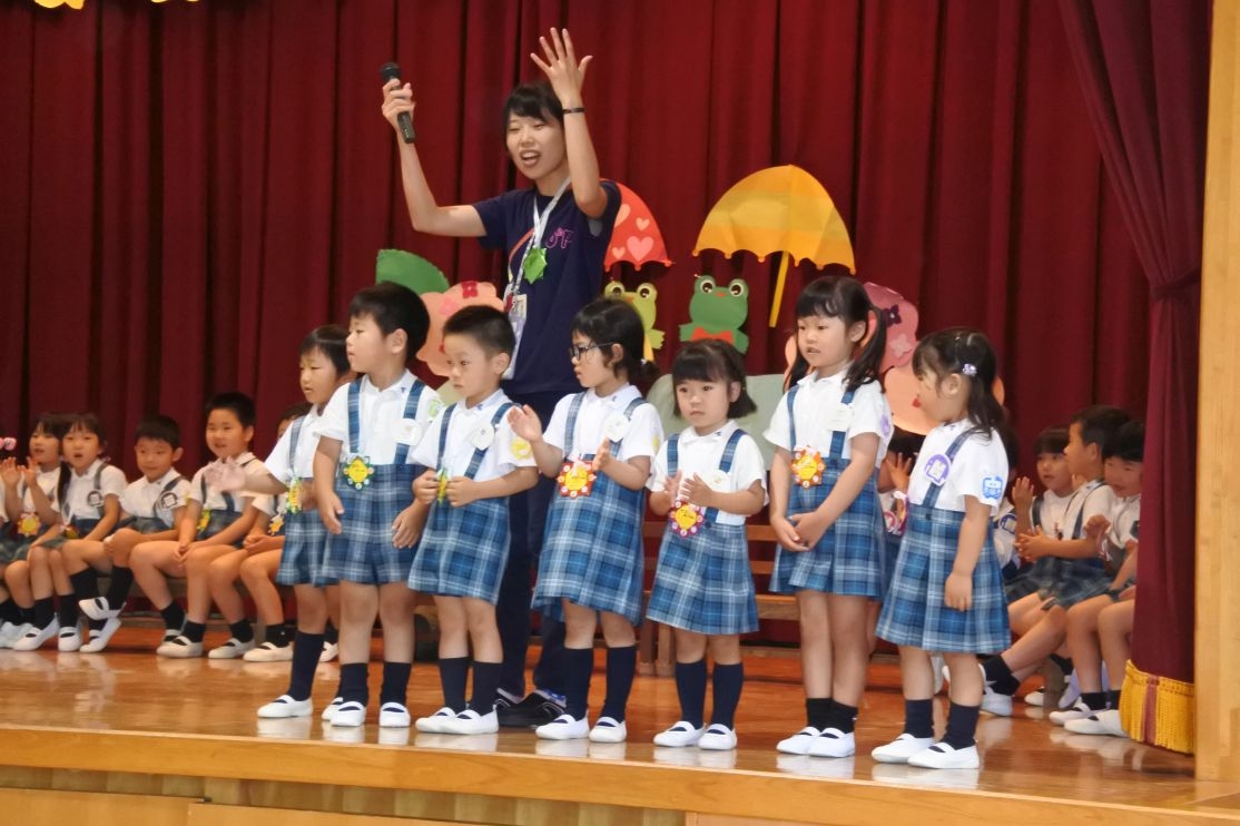 6月の誕生会!おめでとう!