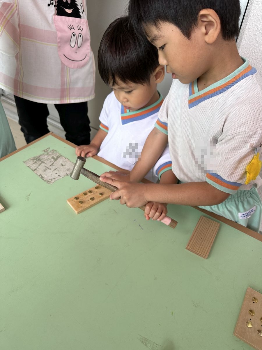 【なかよし広場「大工」】