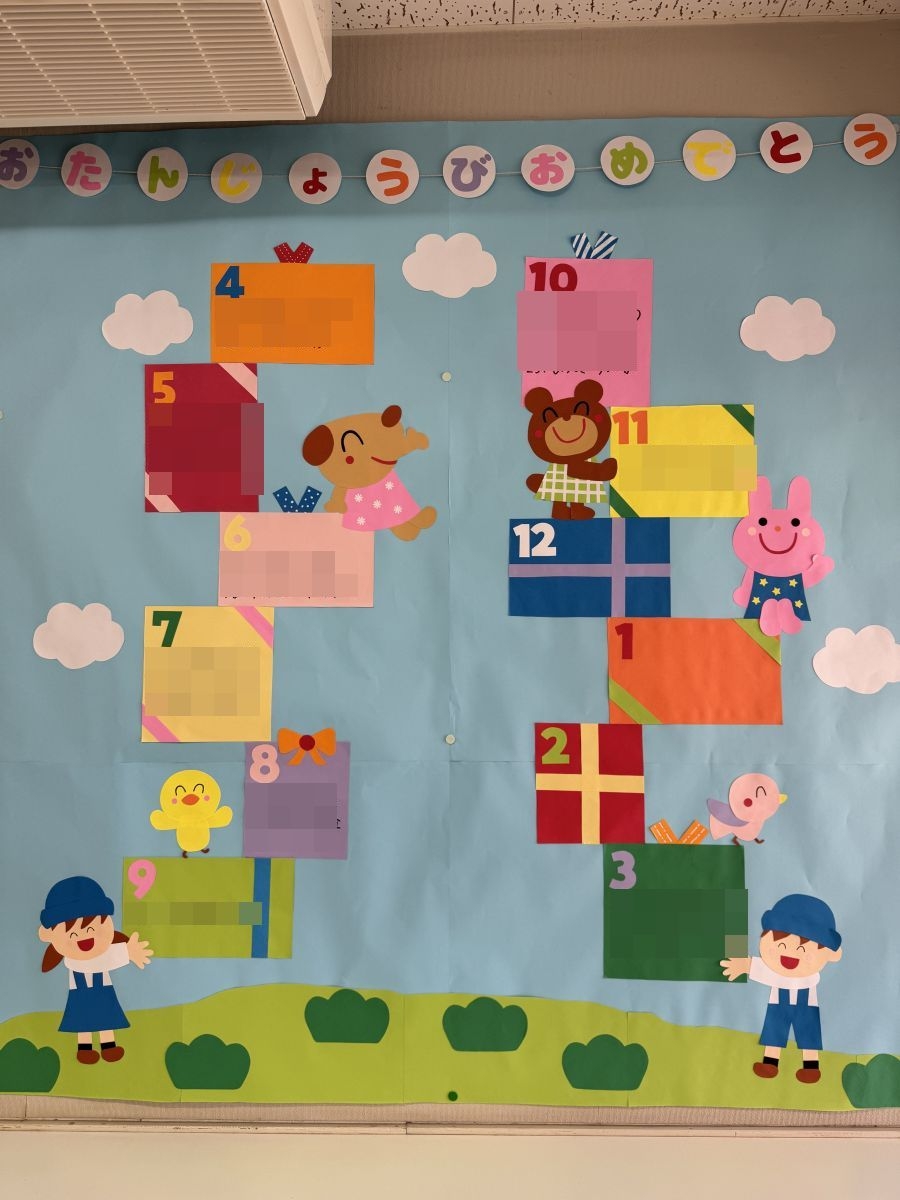 2025年度!先生たちの力作『誕生表』の紹介です!